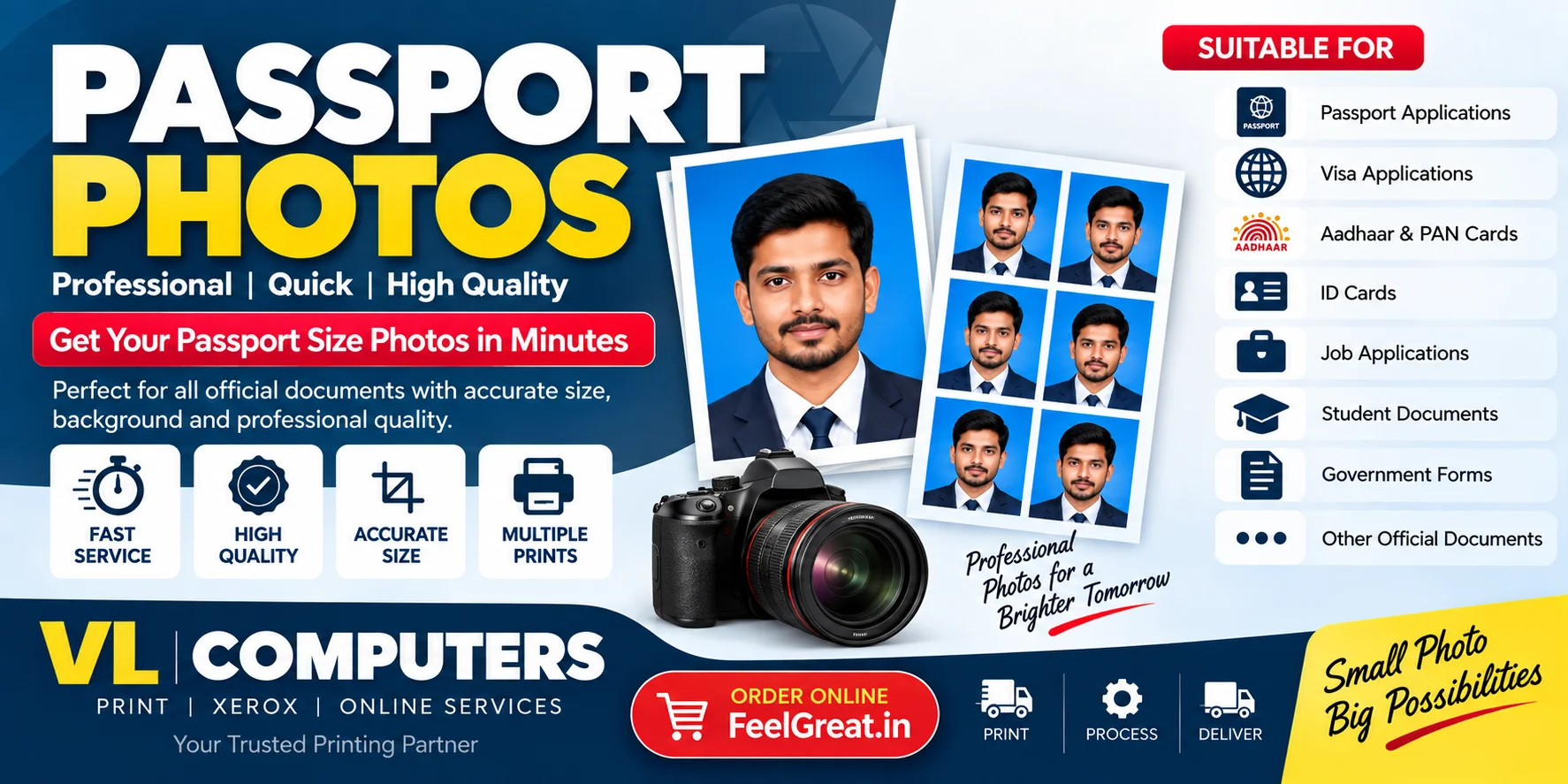PASSPORT PHOTOS in Tenali